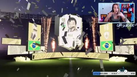Ignore my delayed reaction, but this was fun today ☺️ #FIFA20