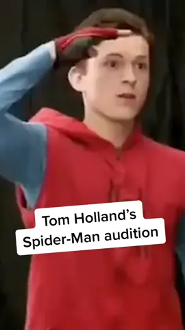 Tom Holland’s screen test with Chris Evans! #spiderman #captainamerica #marvel #avengers #tomholland