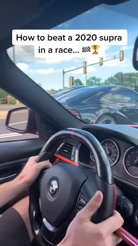 #supra #isthatasupra #cars #race How to beat a 2020 supra in a race... 🏁 @skidzzzz