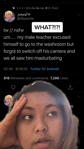 i feel so bad for her #RockinCollege #Snapshot #stantwitter #twitter #reaction #tweets #kpoptiktok #teacher #fyp #xyzbca