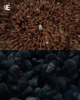 Daenerys & Jon parallel from #gameofthrones #jonsnow #daenerys