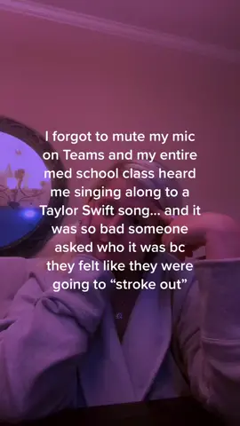 Brb my cheeks are still red from embarrassment... not to mention it wasn’t even a good T swift song. Just an avg one