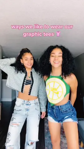 ways we like to wear our graphic tees 💖