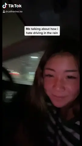 who else hates driving in the rain😢 (Catherine K via @betch) #readySETgo #Snapshot #RockinCollege