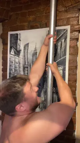 Push and Pole 👊🏻 #push #pushme #pushandpull #poledancing #satisfaction #climb #reachforthestars #fyp