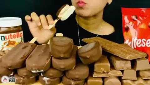 Full vid in YT lanieats asmr #fyp #asmr #mukbang #food #icecream #nutella #eating #dessert #chocolate #asmrvideo #thursday