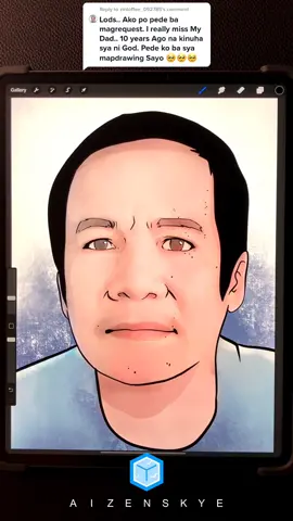 Reply to @zintoffee_092785 Hope I did justice to this 🙂 #aizenskye #father #farhersonlove #foryou #fyp #art