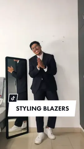 A Pair of Nike AF1s Styled with many different Smart Casual Blazers! Yay or Nay? #mensfashion #classicman #blazerstyle #تيك_توك_فاشن #fyp