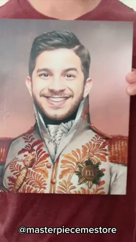 Link in bio to turn someone you love into a Renaissance @masterpiecemestore. For 15% off use code zakitribe15 #hbtmasterpieceme #masterpieceme #ad