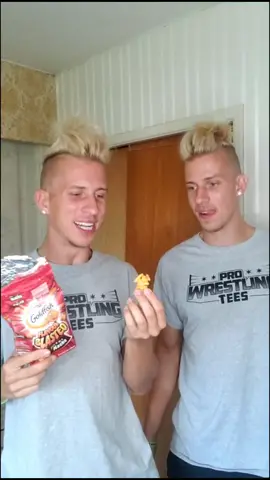 my twin said it tastes like magic #twins #foryoupage #fyp