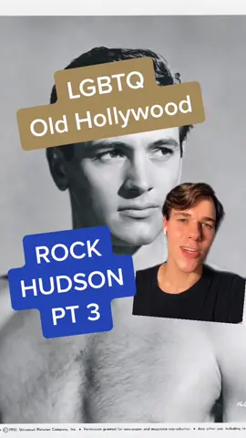 LGBTQ Old Hollywood: Rock Hudson- Part 3  🌈 #hollywood #rockhudson #netflix #gay #4u