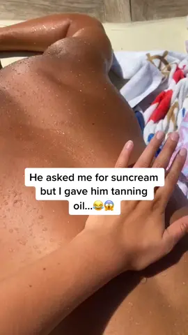 He’s going to be so sunburnt...😱😬 @repnicktv #fy #fyp #foru #foryou #foryou #foryoupagethis #viral #tiktok #prank #prankwars #4u #xyzbca