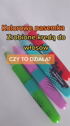 4 osoba po @ musi to przetestować 😍 #pasemka #wlosy #włosy #farbowanie #kolorowewłosy #hairstyle #fryzura #niebieskiewłosy #kredadowlosow #hairvideo