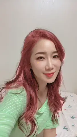 #내가좋아하는것 #로즈핑크염색