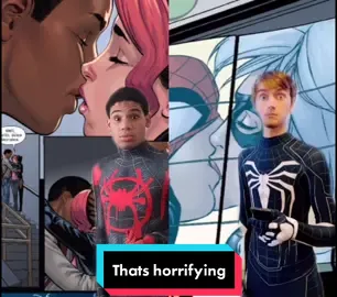 Our x's played us on the last 1.@jdawgcosplay #milesmorales #peterparker #maryjanewatson #gwenstacy #katiebishop #feliciahardy #blackcat #spiderverse