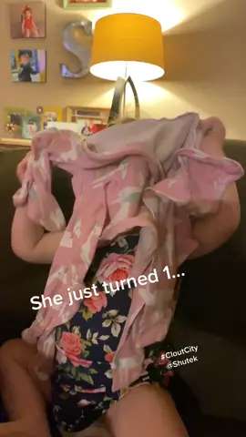 She really thinks she is scaring him🤣 #bigbrother #littlesister #Siblings #besties #peekaboo #cutebaby #toddler #toddlerlife #cloutcity #rynash #baby