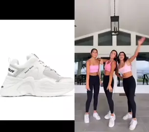 @thepitmansisters hasley wore the track white by Naked Wolfe for $295