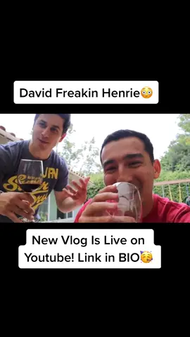 It’s grape juice I swear @davidhenrie  😂 #siennarose #davidhenrie #wizardsofwaverlyplace