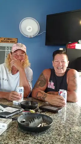@cariadams0 after 5 takes we are a little buzzed. hahaha #lgbt  #lesbiansoftiktok