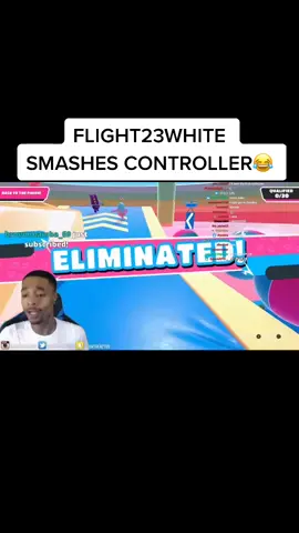 FLIGHT23WHITE SMASHES CONTROLLER IN RAGE! #FYP #FORYOU #FUNNY #RAGE #LOL #PS4 #PS5 #XBOX #FALLGUYS #TodayILearned #THEBOYS