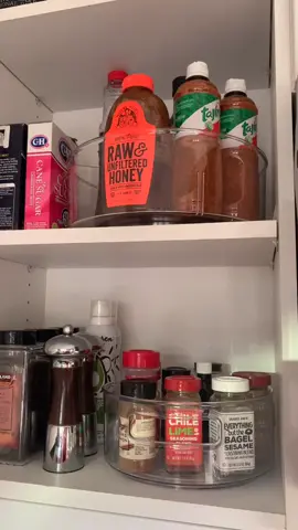 More cabinet organization #fyp #MomsofTikTok #spicecabinet #thecontainerstore #thehomeedit #traderjoes