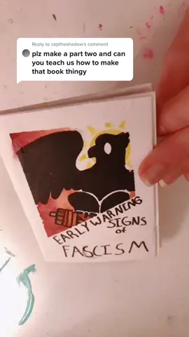 Reply to @captheshadow How to make propaganda 🥰💕 #art  #TodayILearned #zine #furry