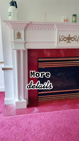 What would you do about the red marble around the fireplace? #fireplace #mantel #red #masterbedroom #oldhollywood #mansion #bighouse #fyp #fypシ #fy #b
