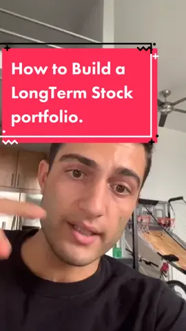 Here’s how you can build a LONGTERM stock portfolio. 📈🚀 #stockinvesting #robinhoodstocks #stockmarket #investing