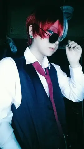 ⚠捏造私服⚠   僕と目が合いましたか？#轟焦凍コスプレ #カラコン #雰囲気推して下さい