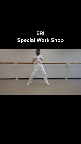 安室奈美恵、三浦大知などのバックダンサーやMV出演など業界で活躍しているERIさんのスペシャルワークショップ😊✨#ダンス#ダンサー#DANCE #dancer
