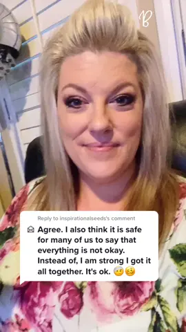 Reply to @inspirationalseeds ITS OK TO SAY YOU ARE NOT OK, ok?! #Love #support #hope #joy #heal #GardenProject #foryoupage #thatnursemissy #ally #saf