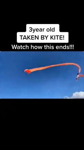 3 year old Taiwanese child was flown into the air attached to a kite. #unbelievable #viralkids #kites #kitesurfingworld #crazyvideo #watchuntiltheend
