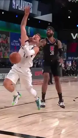 Marcus Morris ejected for this hit on Luka Doncic. 👀