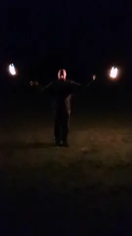 2nd ever attempt at Poi (after a few Rums 😂) #poi
