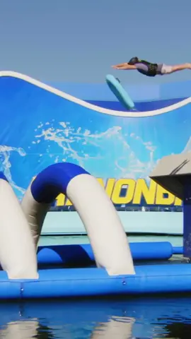 Yeet! #cannonball #usanetwork #waterchallenge