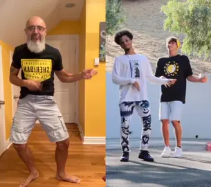 This was fun #duet with @ajani.huff #okboomer #masterroshidances #dance