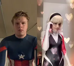 #duet with @quinnsilver wow! Gwen looks amazing! 🕷🕸🇱🇷❤️ #americaspider #spidergwen #marvel #starstruck