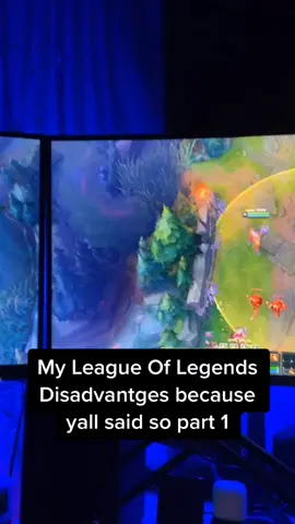 Triple monitor Gang #gaming #pc #leagueoflegends #pcmasterrace #fyp