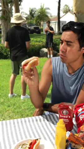 The endless hotdog 🌭 #picnic #Summer