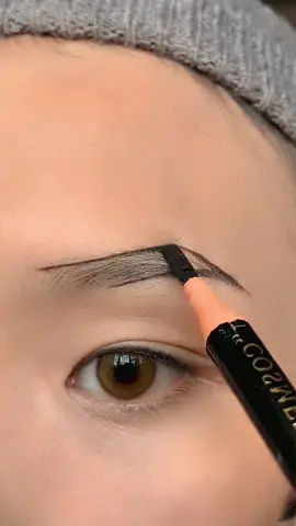 Teach you two strokes to draw eyebrows easily#tiktok #foryou #fyp #makeup #beauty #beautiful #eyebrows