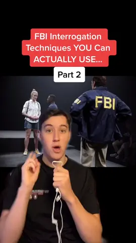 FBI Interrogation Techniques YOU Can ACTUALLY USE PART 2 😱 #fyp #gasp #smart #fbi #true #facts