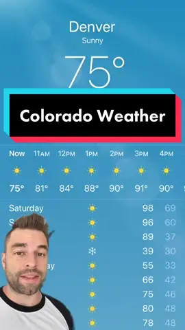 #Denver #coloradocheck #colorado #weather #coloradoweather
