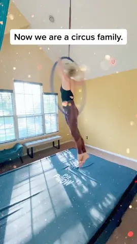 How did you spend your time during quarantine?? #covid19 #quarantine #aerialist #circus #mom #spin