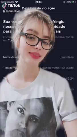 Fui banida das lives da minha outra conta INJUSTAMENTE! Não, eu não sou menor de idade! Prazer, Tik Tok... sou a Janna e tenho 26 ANOS! 😉