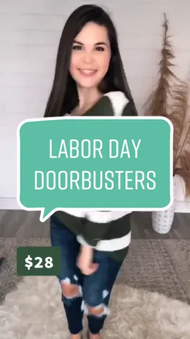 labor day doorbusters! shop now at the link in our bio! 🙌🏼 #shoppinklily #pinklilystyle #pinklily #fashiontok #OOTD #sale #sweater