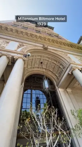 #DTLA #architecture #downtown #losangeles #MillenniumBiltmore #design #travel #building #BeauxArts #Chinatown #Ghostbusters #MadMen #AcademyAwards