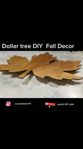 Dollar tree DIY fall decor #dollartreediy #decoronabudget #homedecordiy #falldecor  #diyfarmhousedecor #DIY #diyfalldecor #diyfalldecor #dollartree