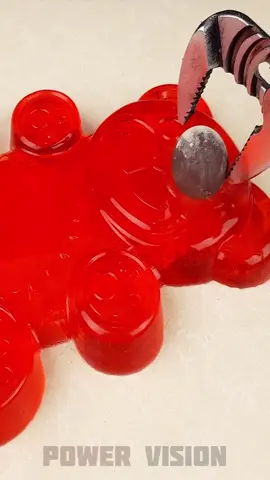 Hot ball and Jelly Bear #asmrvideo #relaxvideos #satisfyingvideo