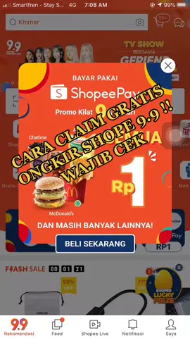 ya maap itu keranjang 99+ . Kaga ada yg mau bantuin bayar apa biar kurangan dikit blanjaanya😭 #shopeehaul #shopee99