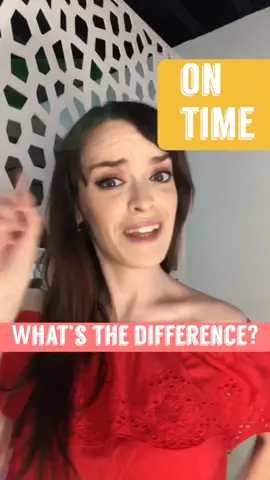 On time. In time. When should we use them?! ⏰ #learnenglish #LearnOnTikTok #englishlesson #time #inglespratico #englii #inglesfluente #ingles #speak